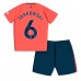Everton James Tarkowski #6 Bortedraktsett Barn 2023-24 Korte ermer (+ Korte bukser)